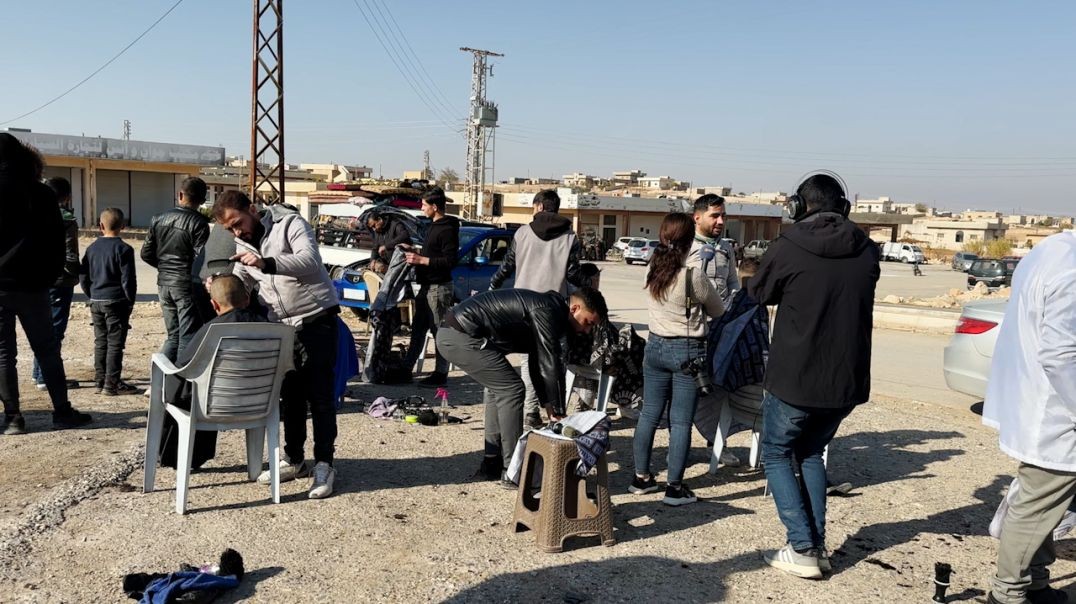 ⁣DOSYA - Berberên Kobanê ji bo zarokên Efrîn û Şehba alîkariyê dikin