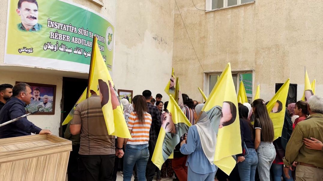 ⁣DOSYA - Însiyatîfa azadiya Rêber Abdullah Ocalan navenda xwe li Kobanê vekir