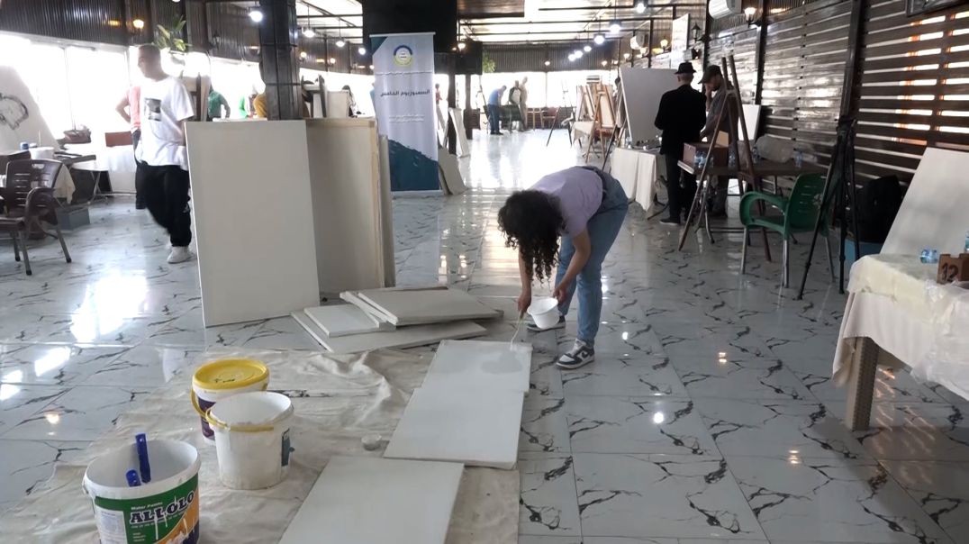 ⁣ملف - انطلاق أعمال ملتقى روج اَفا للفن التشكيلي بموسمه الخامس في مقاطعة الطبقة