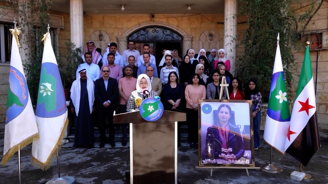 ⁣ملف - مجلس المرأة بحزب سوريا المستقبل: تعيين قاتل الشهيدة هفرين في منصب عسكري انتهاك للقوانين