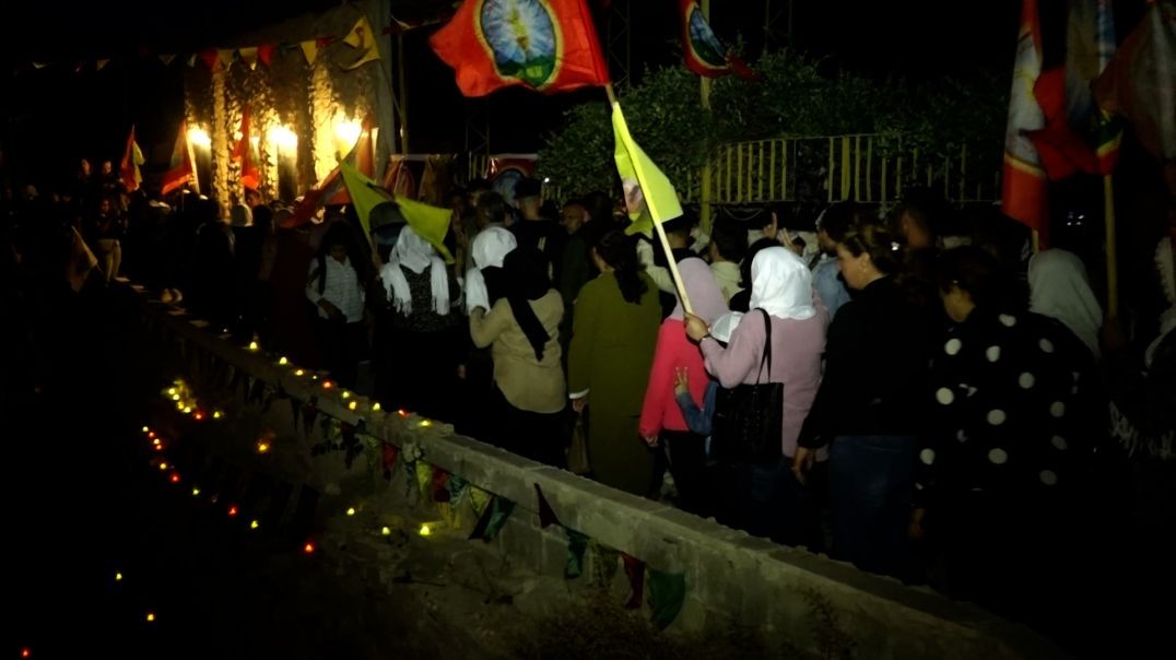 ⁣DOSYA - 12 şehîdên berxwedana Şêxmeqsûd li Helebê hatin bîranîn