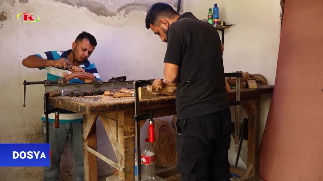 ⁣DOSYA - Mihemed Ebdo 17 sal in karê neqşê li ser daran çêdike