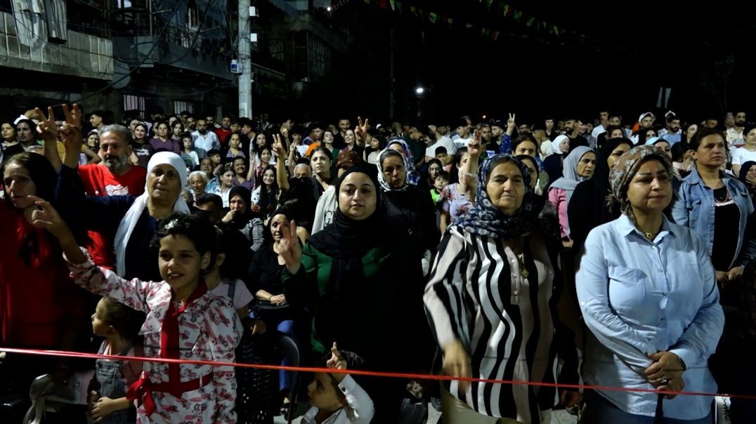 ⁣DOSYA - Li Helebê ji bo azadiya fîzîkî ya Rêber Apo şevek hat lidarxistn