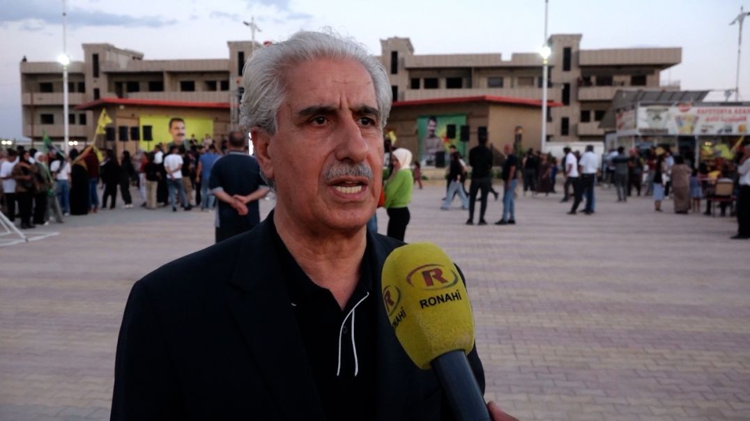 ⁣ملف-احتفالية في قامشلو اختقاءً بالرسالةالمصورة للقائد عبدالله أوجلان