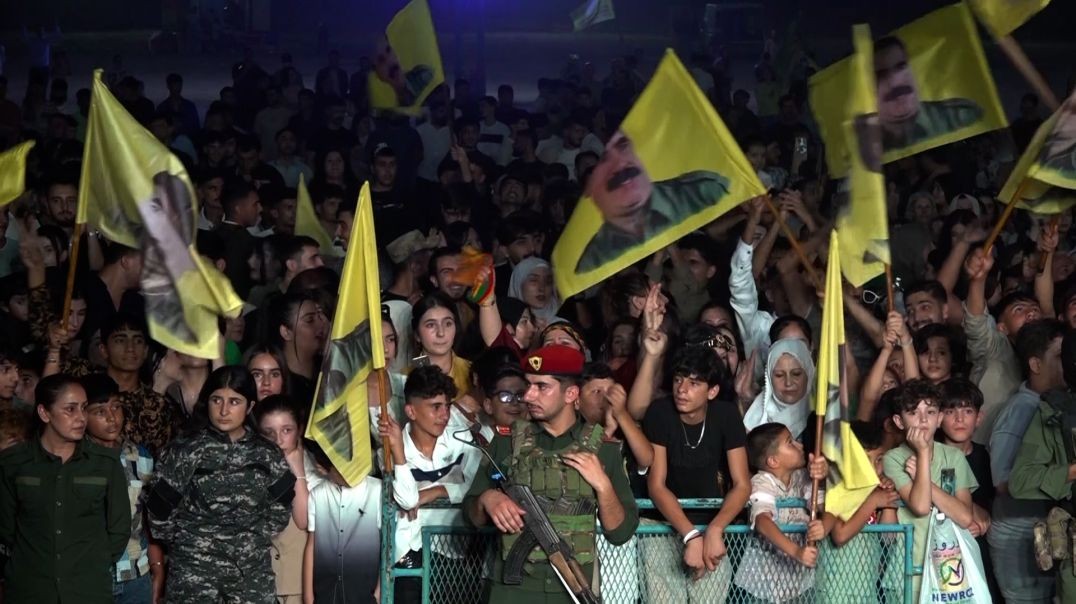 ⁣DOSYA - Li Dêrikê ji bo azadiya Rêber Apo şahiyek hat lidarxistin
