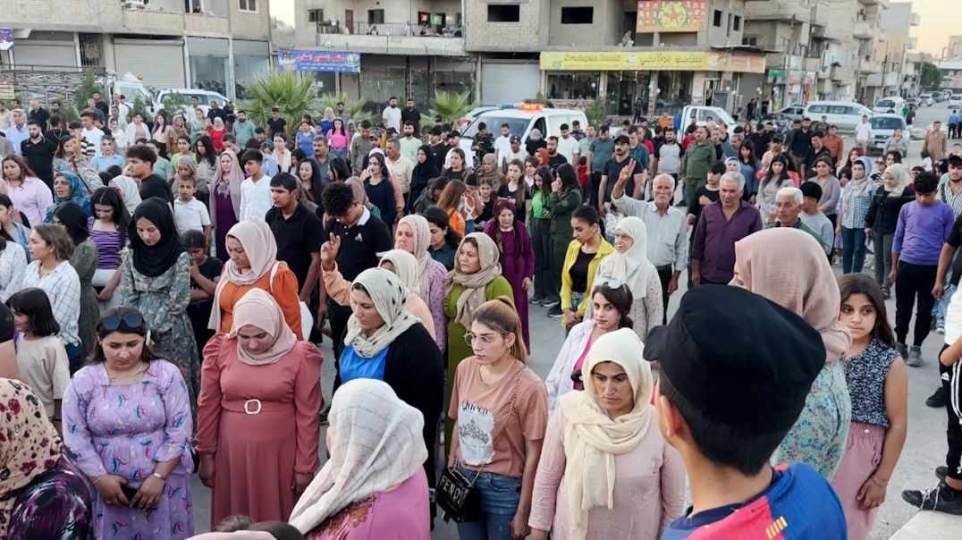 ⁣DOSYA-Şêniyên Kobanê dîtina dîmenê Rêber Apo bi şahiyekê pîrozkir