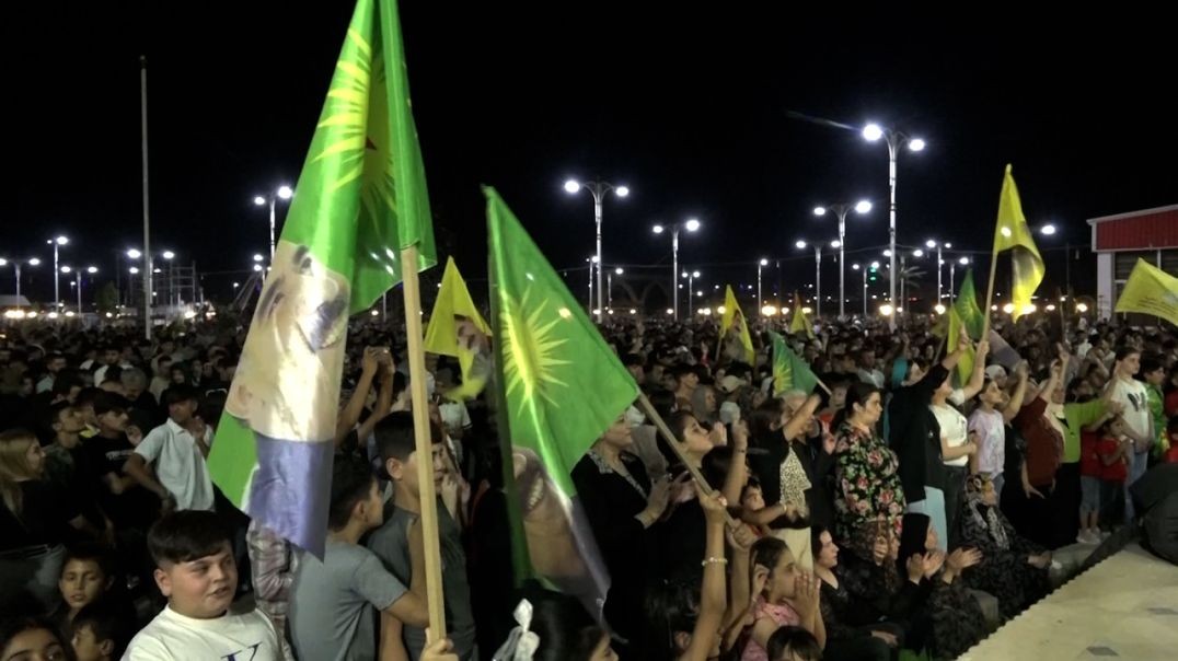 ⁣DOSYA-Ji bo peyama dîrokî ya Rêber Apo li Qamişlo şahî hat li darxistin