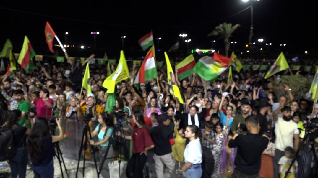 ⁣DOSYA - Li Hesekê ji bo azadiya Rêber Apo şahiyek hat lidarxistin