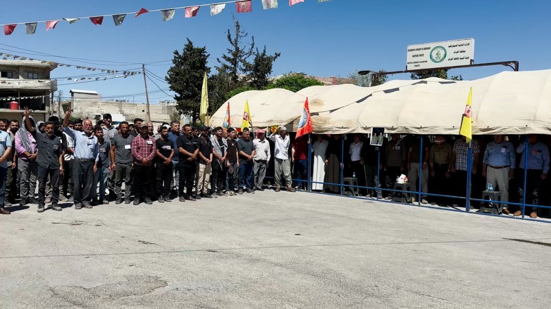 ⁣DOSYA - Li Kobanê sersaxiyê ji bo du fermanên lehebg Nûredîn Sofî û Koêero Ûrfa hat dayin