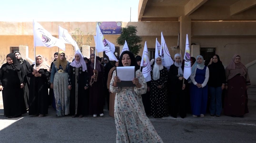ملف - تجمع نساء زنوبيا بمقاطعة دير الزور: السلام حق ومطلب ضروري لبناء مستقبل اَمن
