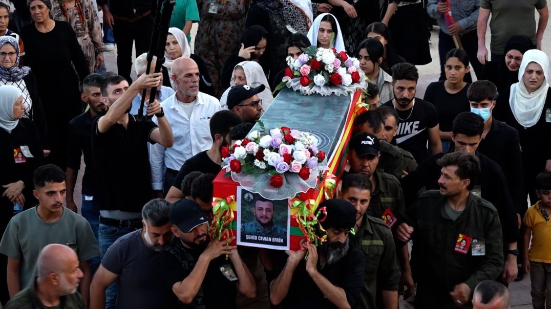 ⁣DOSYA - Şervanê HRE'ê Ciwan Efrîn li Helebê bi merasîmekê hat oxirkirin