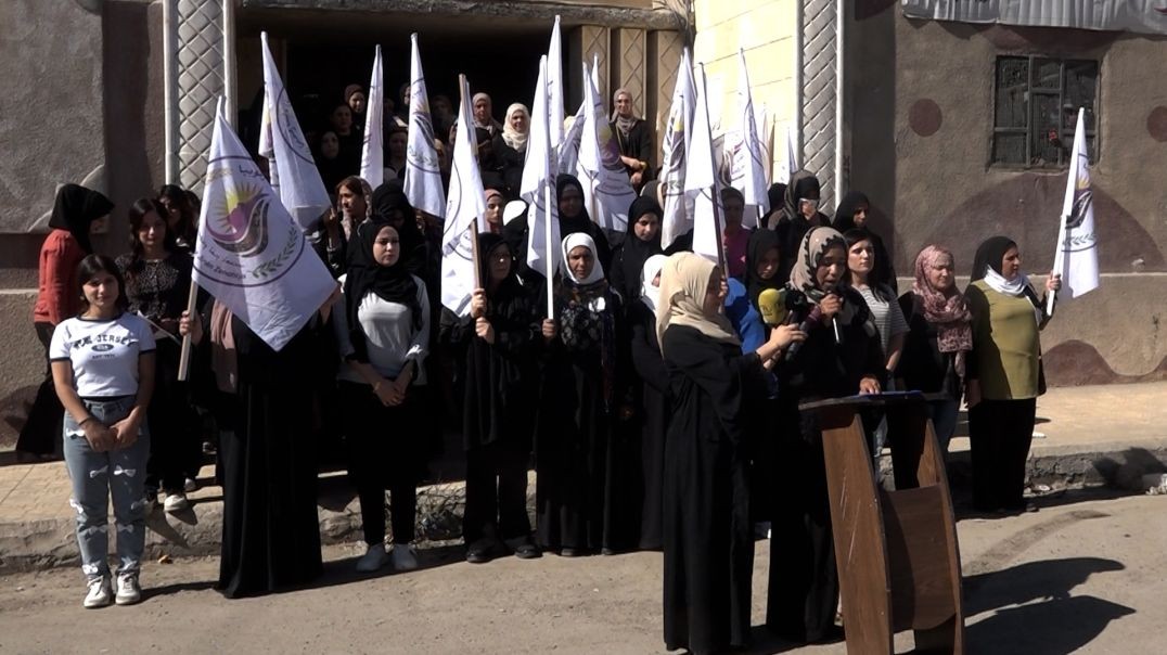 ⁣ملف - نساء الرقة يستنكرون الانتهاكات والجرائم المرتكبة بحق النساء في عموم الجغرافية السورية