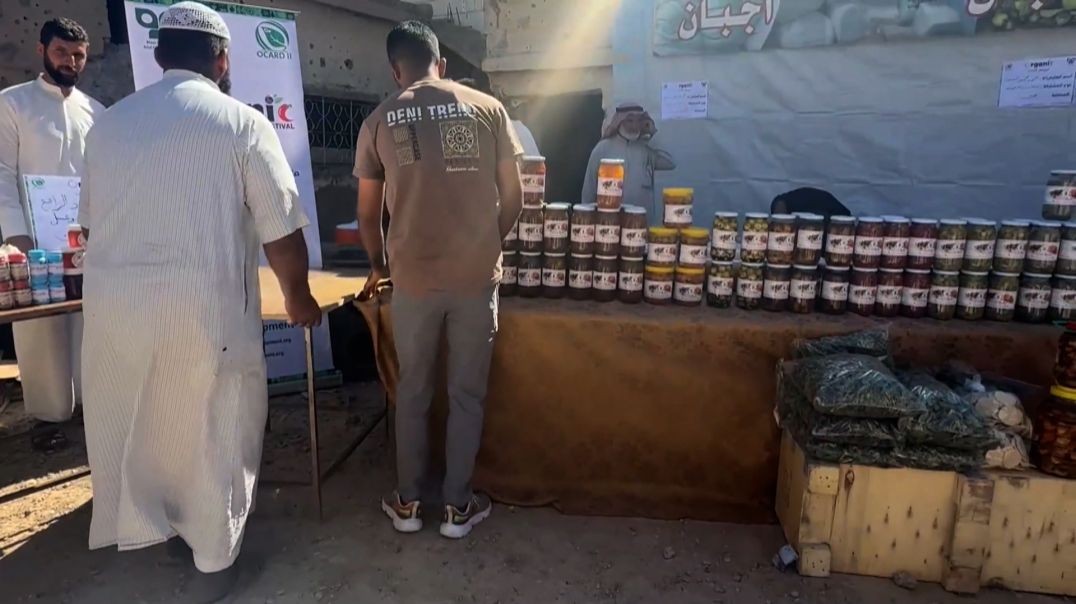 ⁣انطلاق مهرجان الفرات الزراعي الأول في مدينة هجين بريف مقاطعة دير الزور - تقرير: خديجة العبدالله