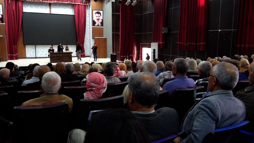 ⁣DOSYA - Li Kobanê ji bo piştgiriya QSD'ê civînek hat lidrxistin