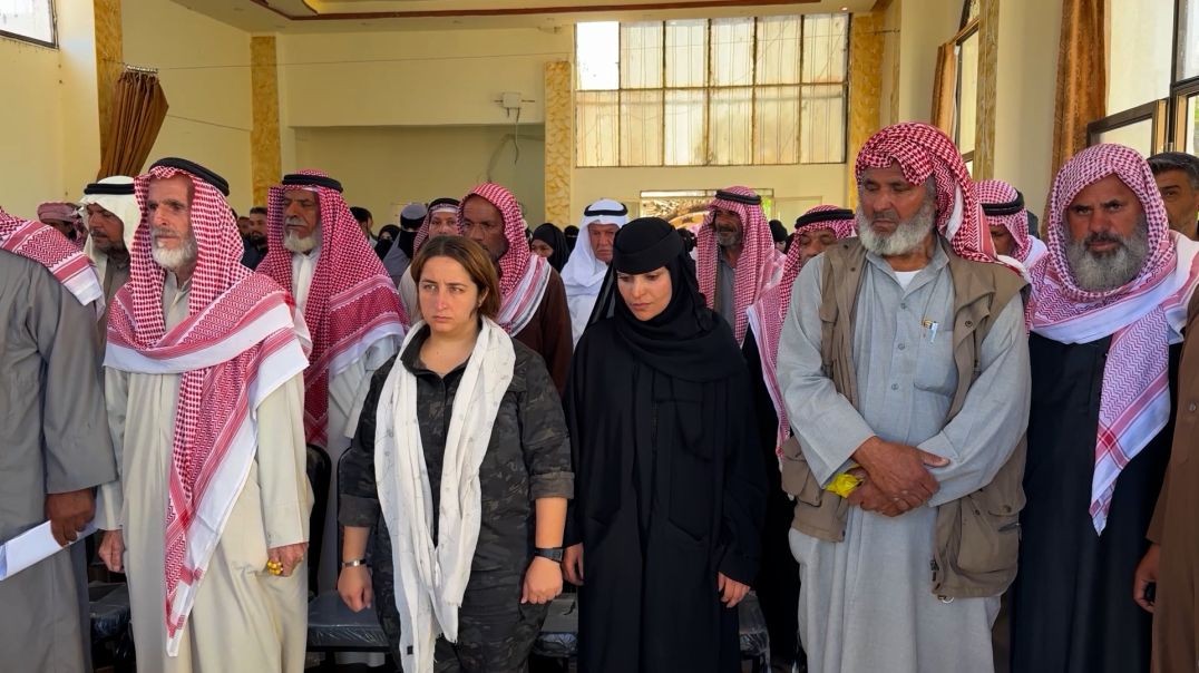 ⁣ملف - مجلس هجين العسكري يعقد اجتماعاً للأهالي لشرح اَخر المستجدات السياسية والخدمية والأمنية