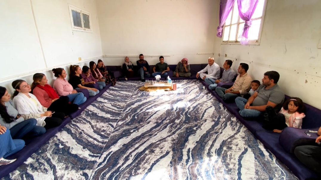 ⁣Li gundê Talikê yê Kobanê odeyeke civandinê hatiye avakirin