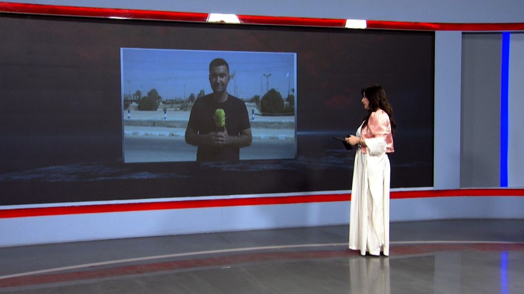 ⁣مظاهرة في تل تمر تضامناً مع حيي الشيخ مقصود والأشرفية بحلب