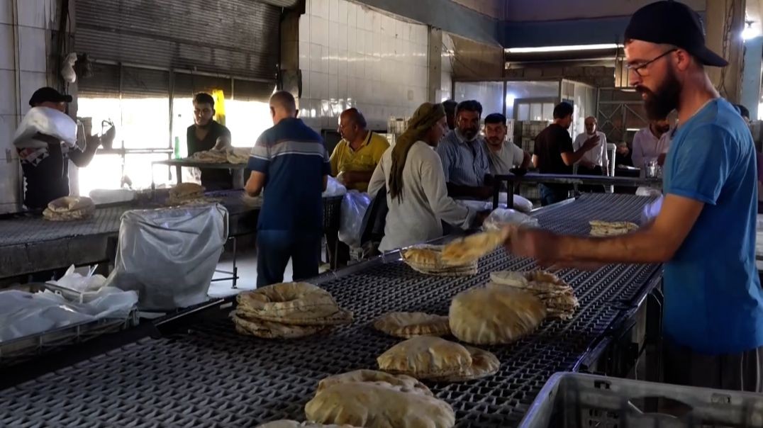 ⁣استمرار عمل الأفران في عموم مقاطعة الجزيرة لتأمين منتظم لمادة الخبز للأهالي