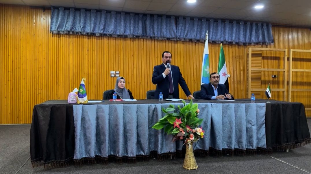 ⁣مجلس حزب سوريا المستقبل بمقاطعة دير الزور يعقد اجتماعا موسعاُ  تقرير: قاسم الحردان