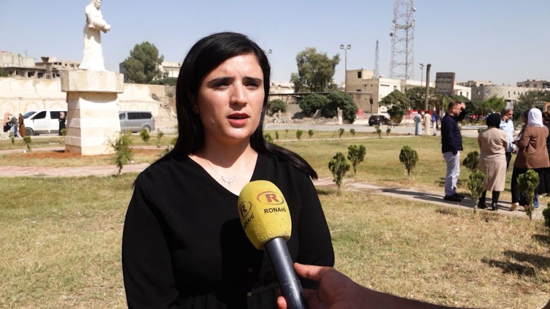 ⁣ملف-ضمن وقفة احتجاجية ..أهالي الرقة يستنكرون الهجمات بحق المناطق الآمنة