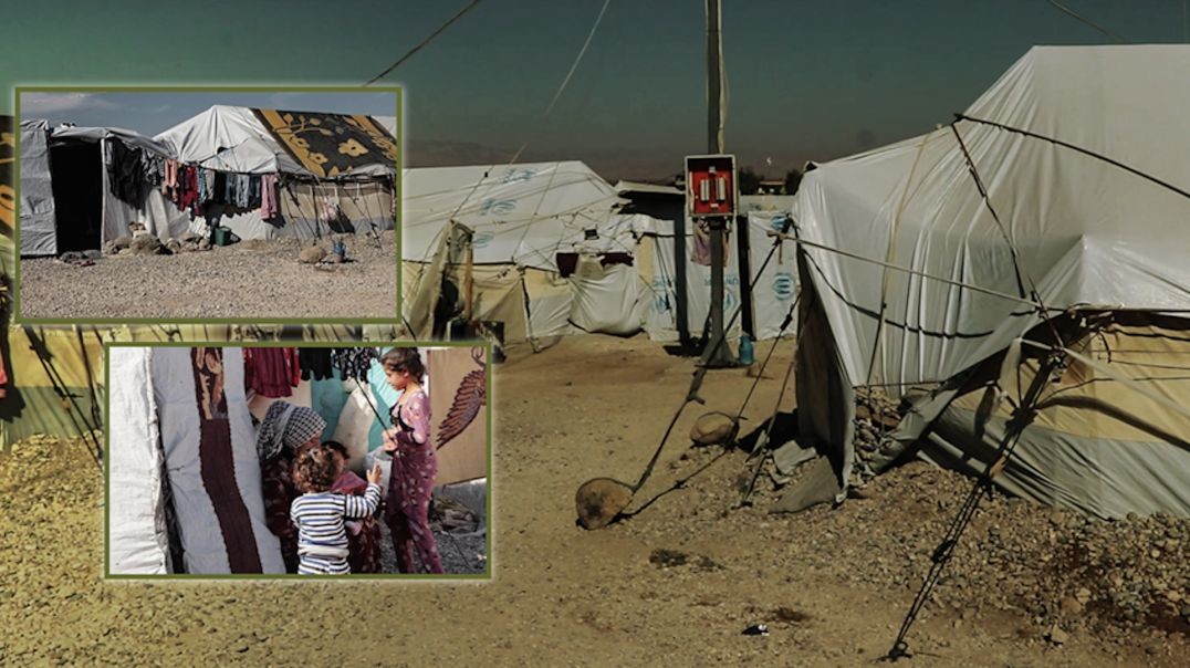 ⁣Kampa Newroz.. Zehmetiyên jiyanê û hêviyên vegera bi ewle-Rapor: Diyar Hesam