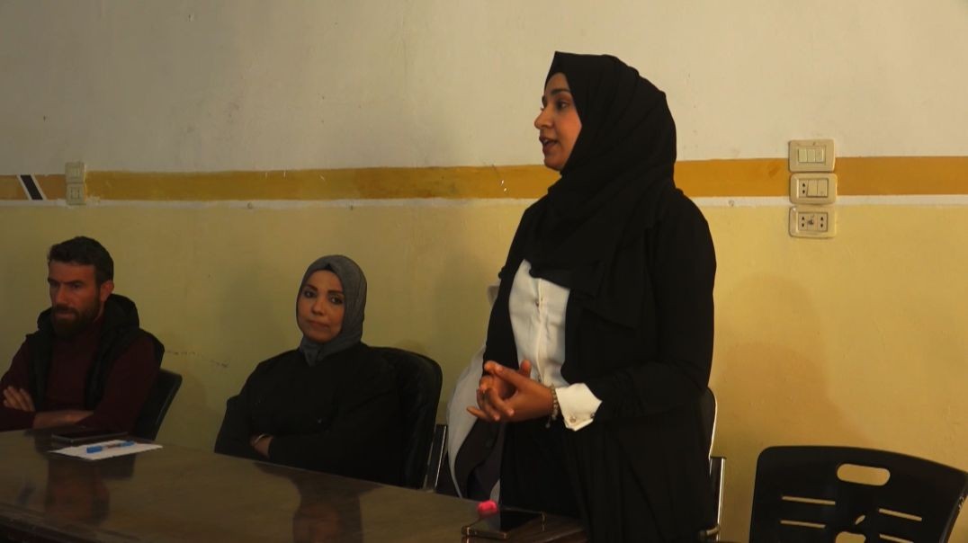 ⁣اتحاد الفلاحين في مقاطعة دير الزور يعقد اجتماعاً مع مزارعي مدينة هجين - تقرير: خديجة عبدالله