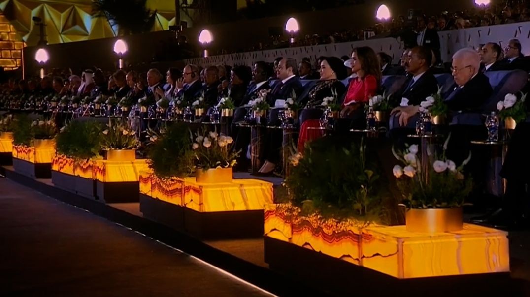 افتتاح المتحف المصري الكبير بمشاركة نحو ثمانين وفدًا من مختلف دول العالم