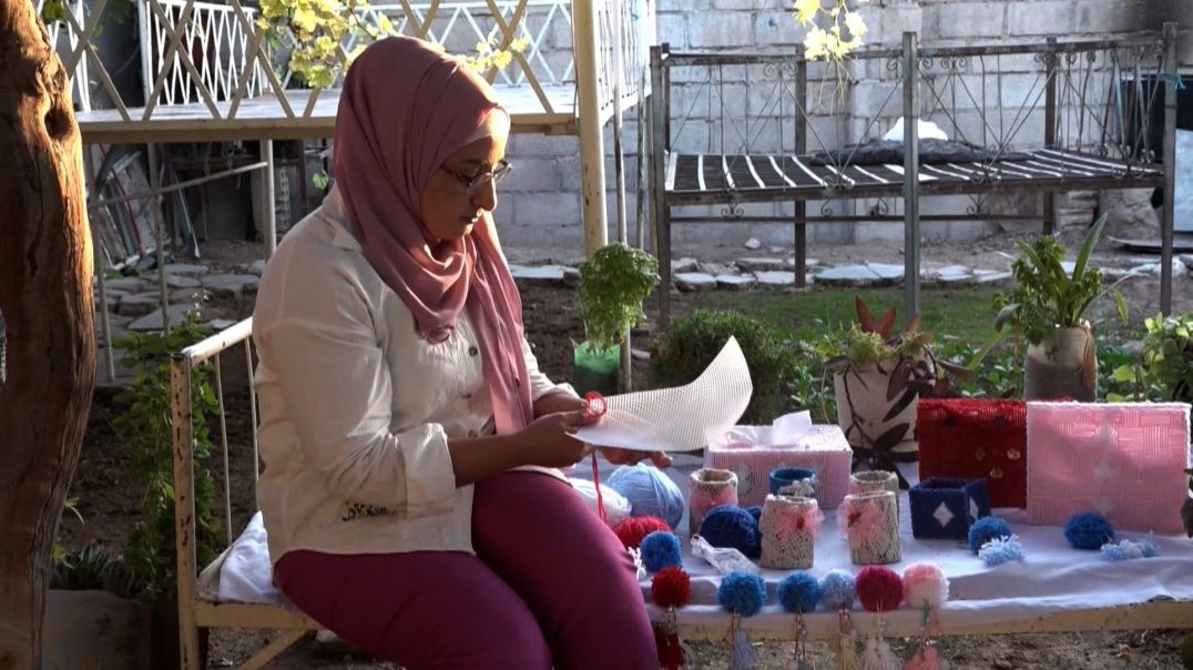 نادين بوزو..إرادة تتحدى الإعاقة وإصرار على تحقيق الحلم  تقرير: يحيى محمد