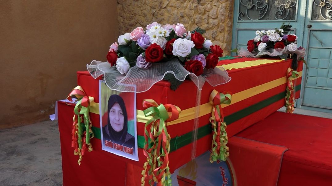 ⁣DOSYA - Li Helebê bi merasîmekê şehîd Fedwe El Kurdî hat oxirkirin
