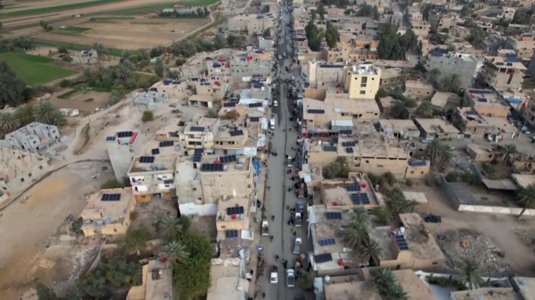 ⁣ملف - المجالس المدنية للإدارة الذاتية أنجزت عدة مشاريع خدمية واقتصادية واجتماعية بهجين في ديرالزور