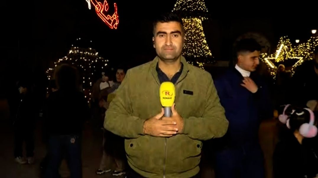 ⁣Li Hesekê amadekariyên pîrozkirina Cejna Noelê tên kirin