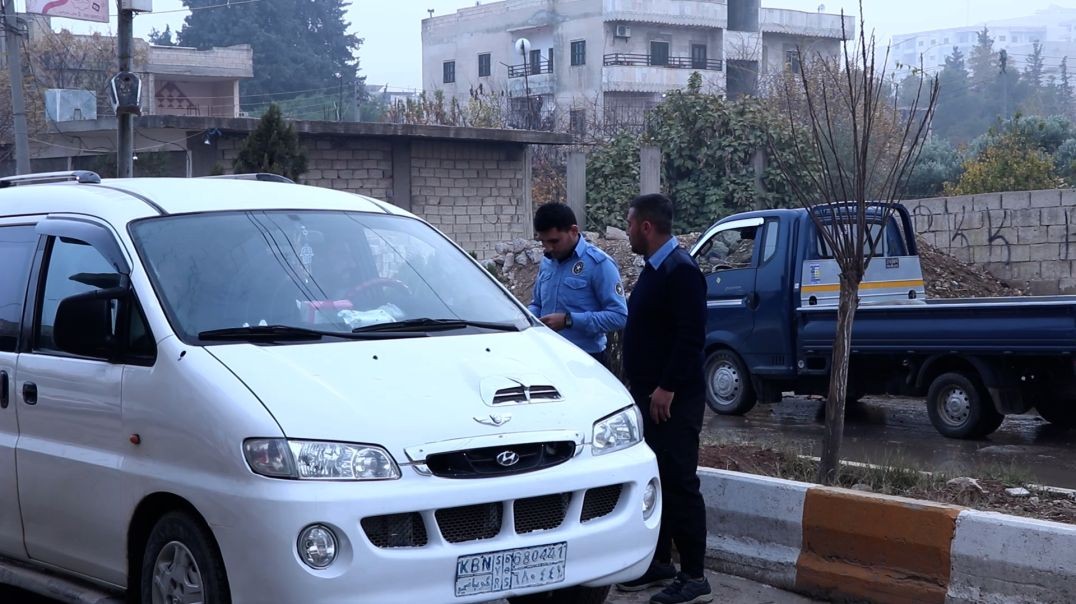 ⁣DOSYA - Xebatên salekên yên trafîka bajarê Kobanê