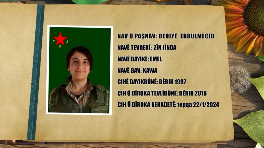 ⁣CANGORIYÊN AZADIYÊ-KURDÎ-Şehîd Zîn Jinda - 11 - 12 - 2025