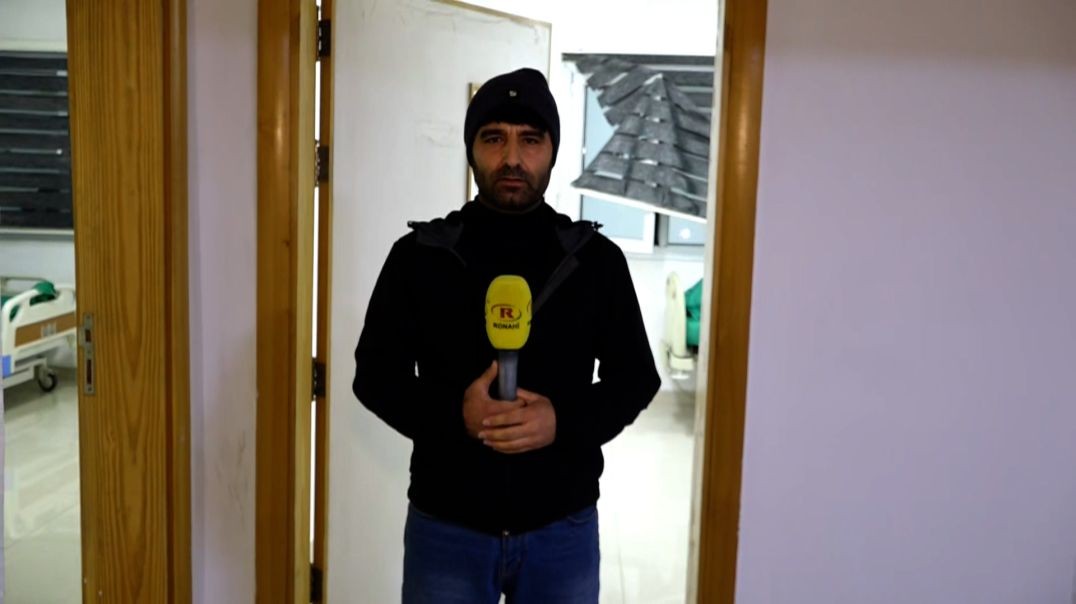 ⁣Rewşa birîndarên berxwedana Şêxmeqsûd û Eşrefiyê li nexweşxaneyan