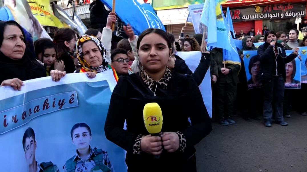 Hesekê - Li dijî kiryarên çeteyan meşek tê lidarxistin