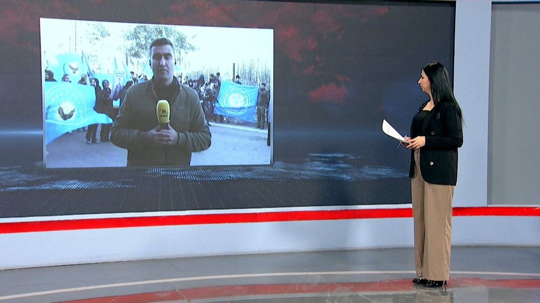 ⁣الحسكة..مسيرة جماهيرية تنديداً بمجازر الحكومة المؤقتة بحق أهالي الشيخ مقصود والأشرفية بحلب