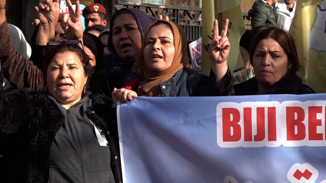 ⁣مسيرة جماهيرية في قامشلو تضامناً مع حيي الشيخ مقصود والأشرفية تقرير: يحيى محمد