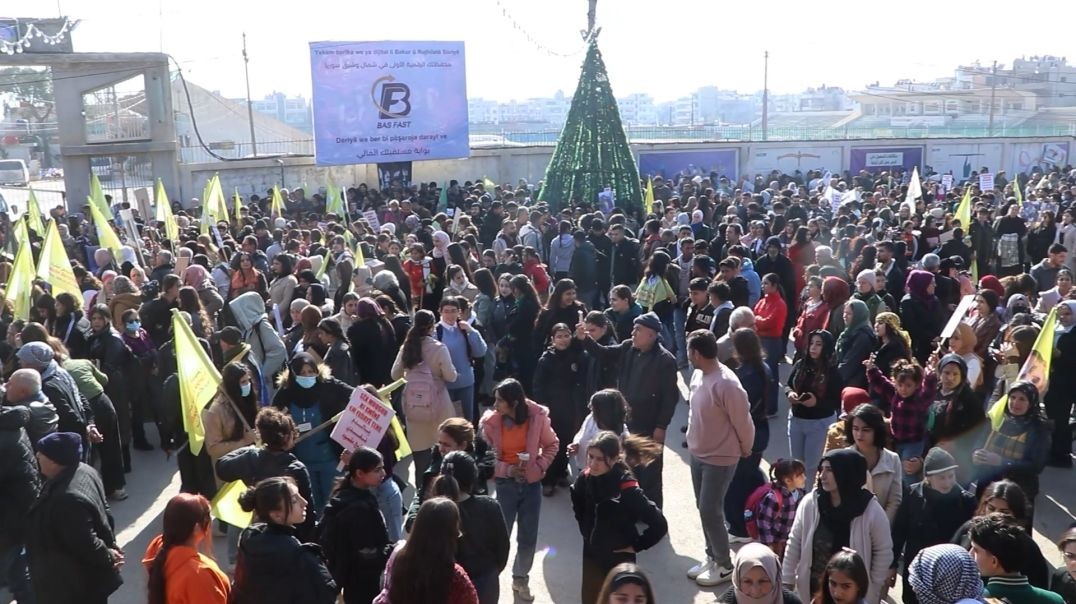 ⁣Li Qamişlo êrişên li ser Şêxmeqsûd û Eşrefiyê hat Şermezar kirin