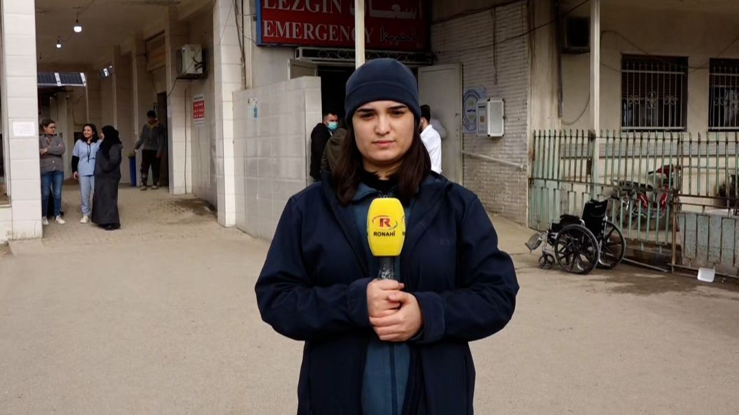 ⁣Rewşa birîndarên Şexmeqsûd li nexweşxaneya Hesekê