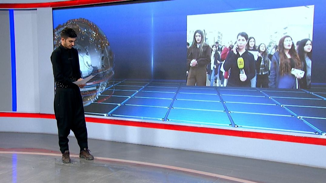 ⁣Xwendekarên Zanîgeha Kobanê êrişên hikûmeta demkî şermezar dikin